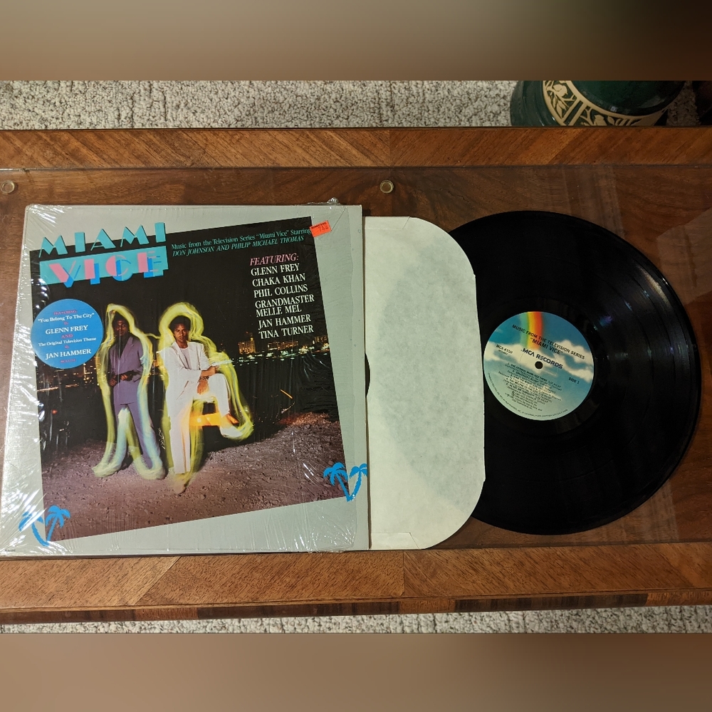 1980 Miami Vice Soundtrack Original Vinyl Album